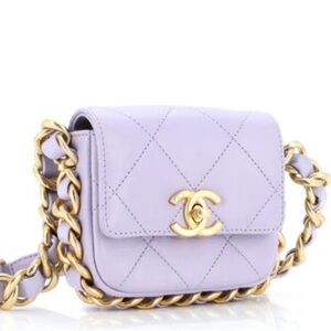 Chanel
Framing Chain Flap Bag Quilted Calfskin Mini